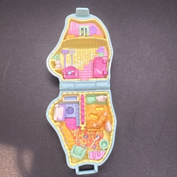 Polly Pocket Vintage 1995 Pony Sisters Bluebird Toys lot of 2 - Picture 9 of 14